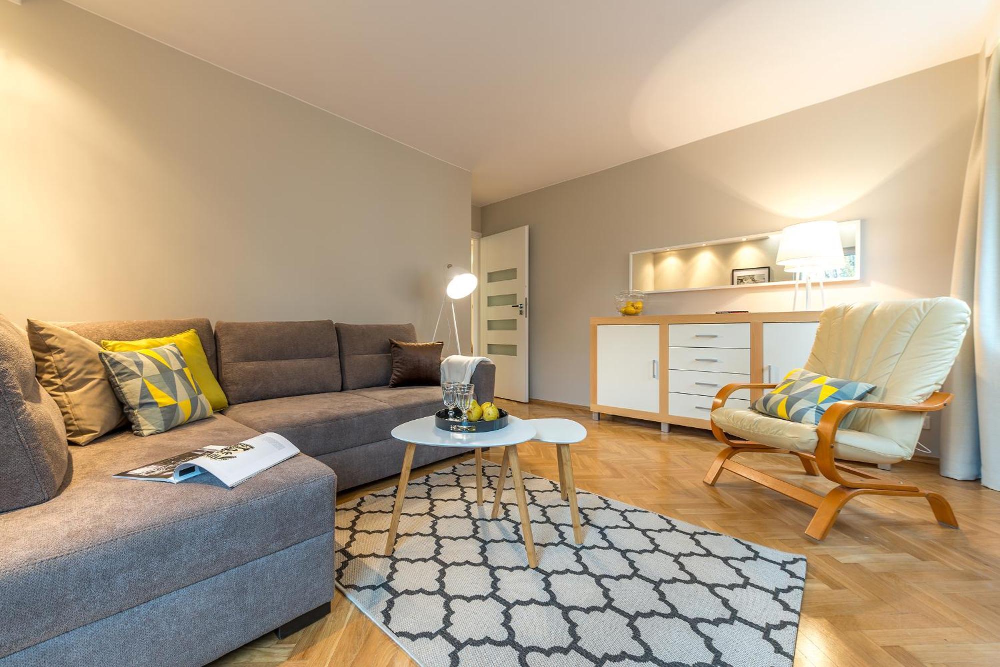 P&O City Center Apartments Varšava Pokoj fotografie